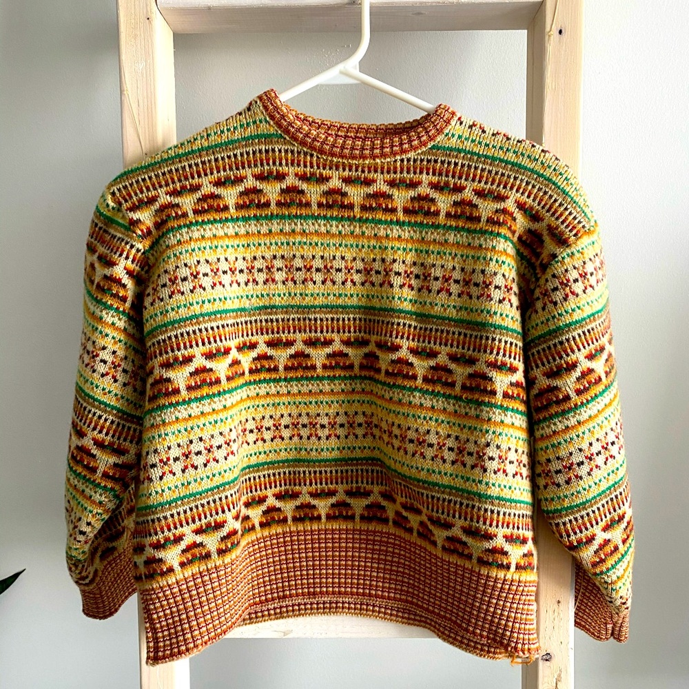Vintage wool sweater